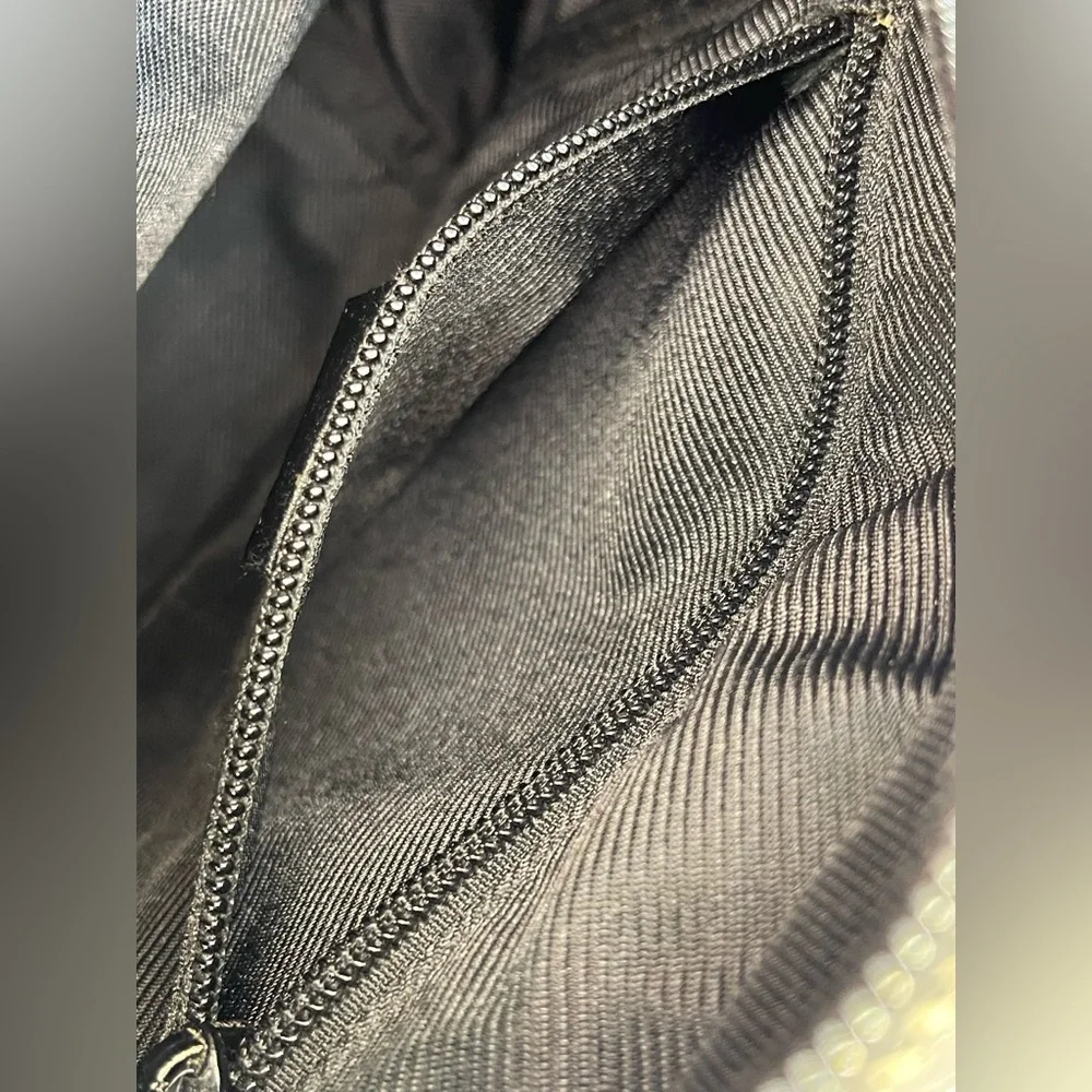 Gucci Black and Gray Monogram Messenger Bag